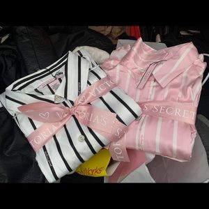 VS satin pajama short set